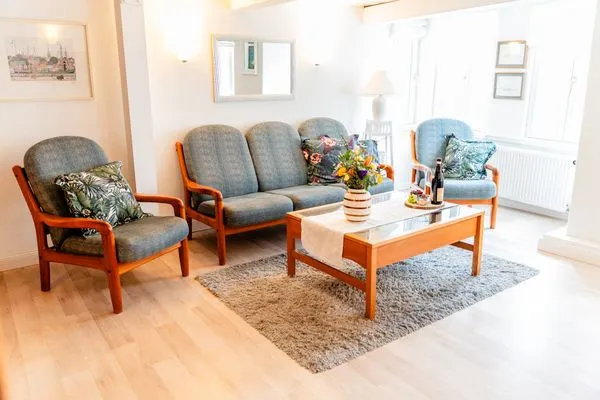 Wohnzimmer  Ferienwohnung Kapitänswohnung