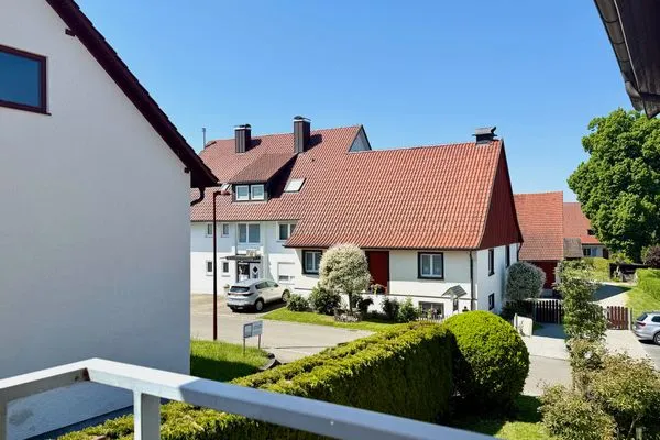  Ferienwohnung Kleine Seeperle Nonnenhorn - Blick vom Balkon in die Umgebung