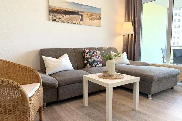 Haus Nordseebrandung FeWo C1.1 Sahlenburg - Wohnzimmer