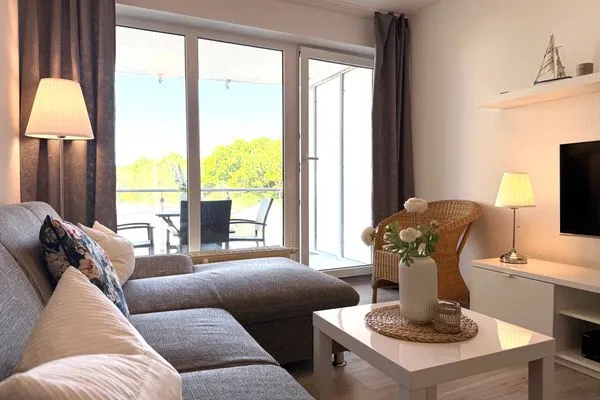 Haus Nordseebrandung FeWo C1.1 Sahlenburg - Wohnzimmer