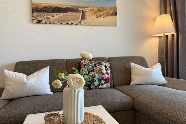 Haus Nordseebrandung FeWo C1.1 Sahlenburg - Wohnzimmer