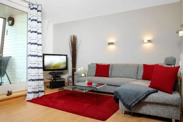 Living room Ostsee Residenz Meeresblick Bellevue
