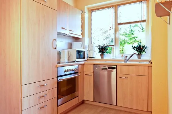 Kitchen Ostsee Residenz Meeresblick Bellevue