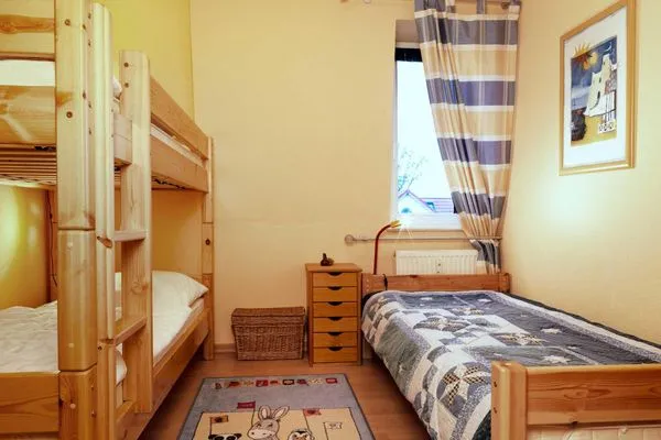 Schlafzimmer Kinder/Gäste Ostsee Residenz Meeresblick Bellevue