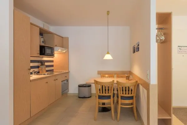 Ferienwohnung Leuchtturm offene Küche mit Essbereich  Leuchtturm