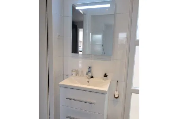  Marina Strandbad Chalet IJssel Lodge mit Zaun Haus Nr. 34