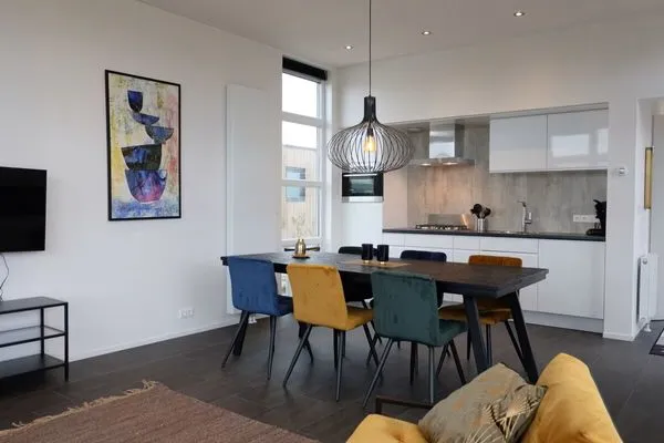  Marina Strandbad Chalet IJssel Lodge mit Zaun Haus Nr. 34