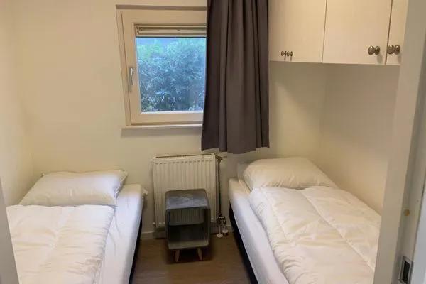  Breskens Chalet DuneView mit Zaun Haus Nr. H195