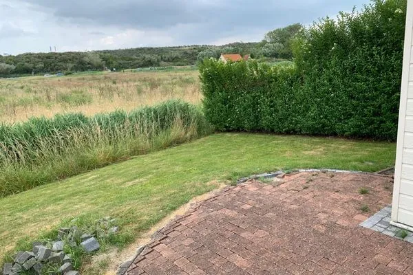  Breskens Chalet DuneView mit Zaun Haus Nr. H195