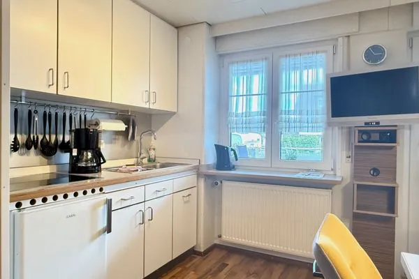 Ferienhaus Dani Ferienwohnung Rebgarten Nonnenhorn - Küche / Küchenzeile