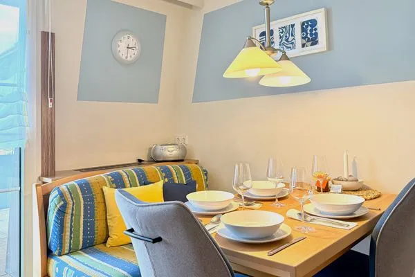 Ferienhaus Dani Ferienwohnung Pfänderblick Nonnenhorn - Wohnzimmer