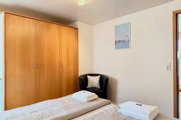 Ferienhaus Dani Ferienwohnung Pfänderblick Nonnenhorn - Schlafzimmer