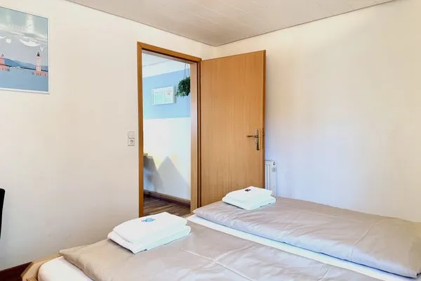 Ferienhaus Dani Ferienwohnung Pfänderblick Nonnenhorn - Schlafzimmer