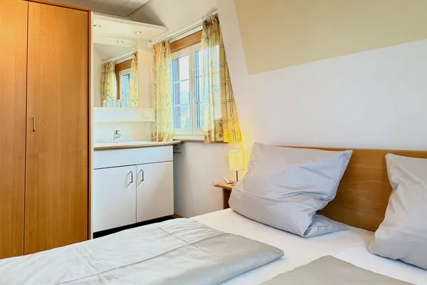 Ferienhaus Dani Ferienwohnung Pfänderblick Nonnenhorn - Schlafzimmer