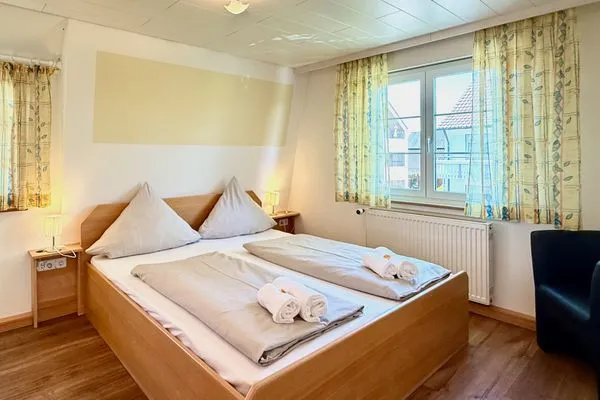 Ferienhaus Dani Ferienwohnung Pfänderblick Nonnenhorn - Schlafzimmer