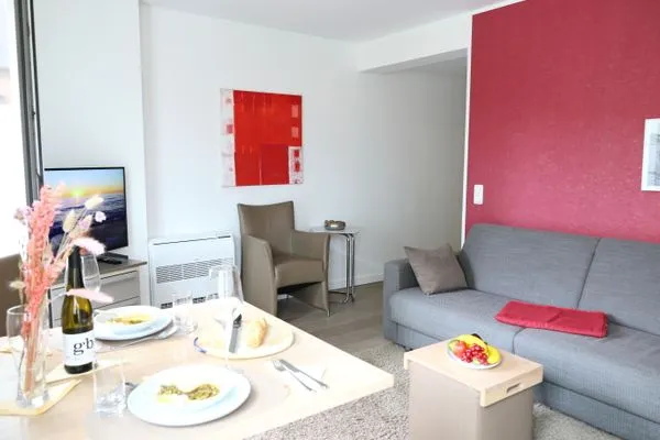 Wohnzimmer  Viktoriastraße 6, Viktoria Residenz, Whg. 14