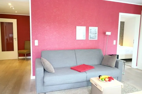 Wohnzimmer  Viktoriastraße 6, Viktoria Residenz, Whg. 14