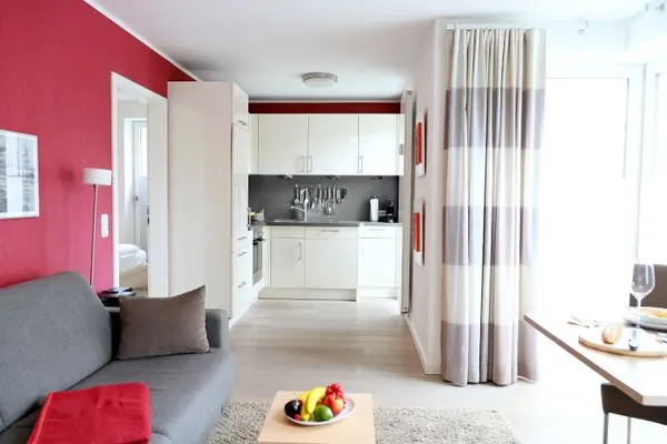 Wohnzimmer  Viktoriastraße 6, Viktoria Residenz, Whg. 14