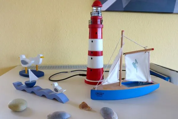 Dekoration in der Ferienwohnung Therese 8 in Wittdün auf Amrum Haus *Therese* Ferienwohnung *Therese 8*