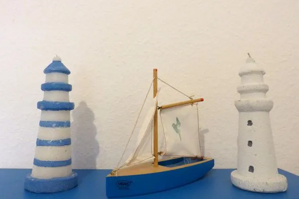 Dekoration in der Ferienwohnung Therese 8 in Wittdün auf Amrum Haus *Therese* Ferienwohnung *Therese 8*