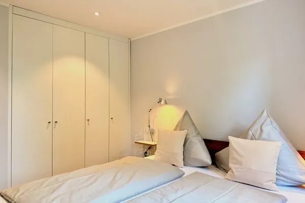 Ferienanlage Villa Hoyerberg Ferienwohnung Villa Hoyerberg Allgäu Lindau und Umgebung - Schlafzimmer - Doppelbett