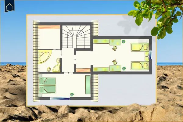 Grundriss Loddin App. Skorpion