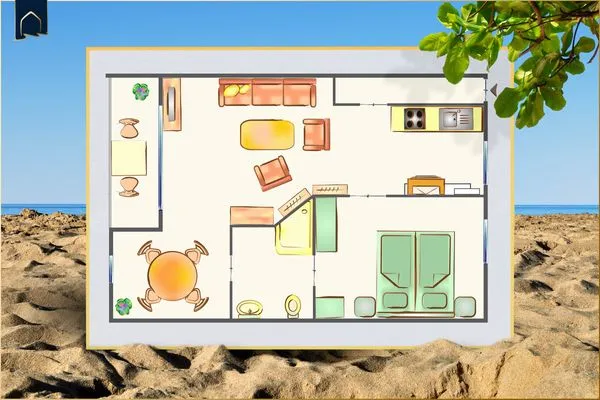 Grundriss Seeblick Anlage App. Lachmöwe