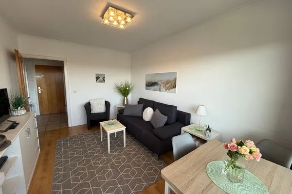 Wohnzimmer Ferienwohnung im Haus Nordland App 83