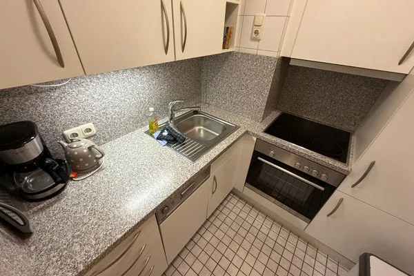 Küche / Küchenzeile Ferienwohnung im Haus Nordland App 83