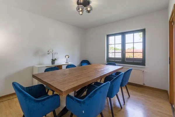 Ferienhaus Wiesenquartier Penkow Esszimmer  WiesenQuartier