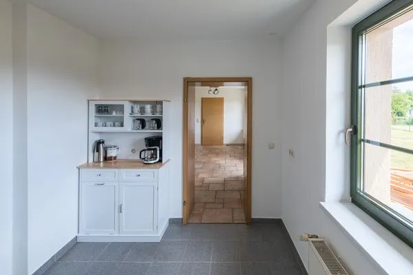 Ferienhaus Wiesenquartier Penkow Eingangsbereich Küche  WiesenQuartier
