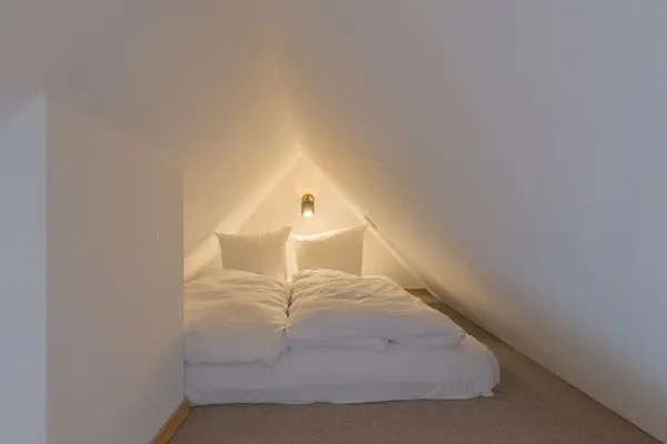 Ferienhaus Wiesenquartier Penkow Schlafkoje im Obergeschoss  WiesenQuartier