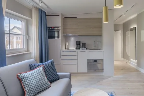 Ferienwohnung Hafendomicil MareMüritz Waren -  Küchenzeile  Hafendomicil MareMüritz