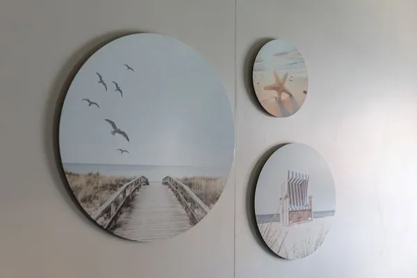 Ferienwohnung Hafendomicil MareMüritz Waren -  Bilderlwand  Hafendomicil MareMüritz