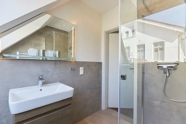 Badezimmer  Ferienhaus Kleine Meerjungfrau