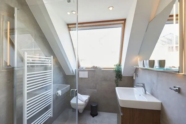 Badezimmer  Ferienhaus Kleine Meerjungfrau