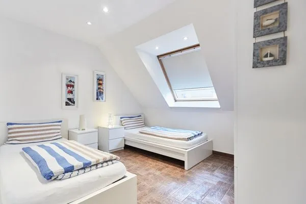 Schlafzimmer  Ferienhaus Kleine Meerjungfrau