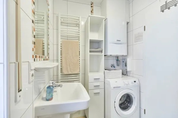 Badezimmer  Ferienwohnung Westwind