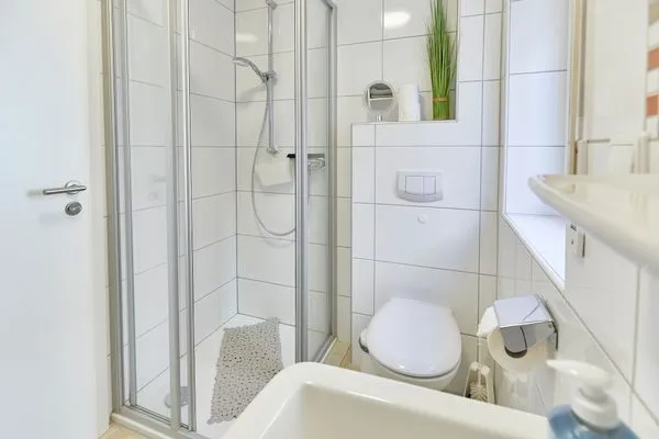 Badezimmer  Ferienwohnung Westwind