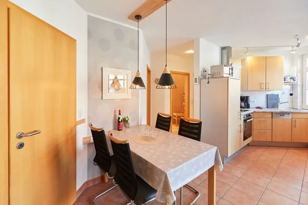 Küche / Küchenzeile  Haus Stella Maris - Ferienwohnung Lichtblick