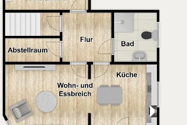 Grundriss Haus Christa Ferienwohnung 1