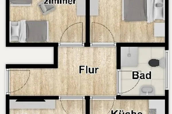 Grundriss Haus Christa Ferienwohnung 3