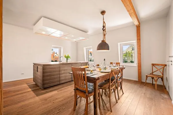  Ferienwohnung Insel-Loft Lindau Insel - Essbereich