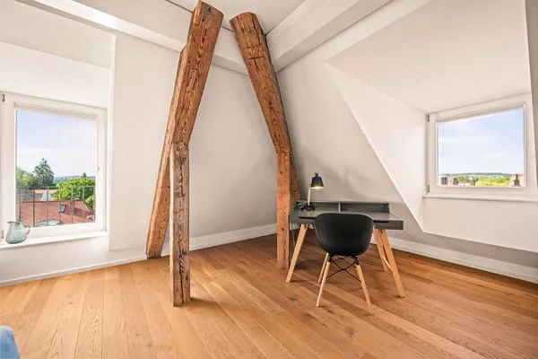  Ferienwohnung Insel-Loft Lindau Insel - Schlafzimmer 2 - Doppelbett