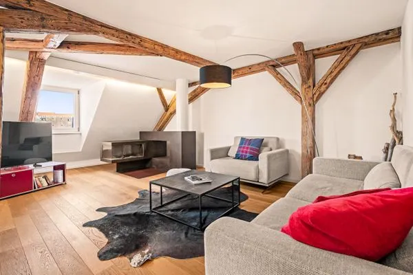  Ferienwohnung Insel-Loft Lindau Insel - Wohnbereich