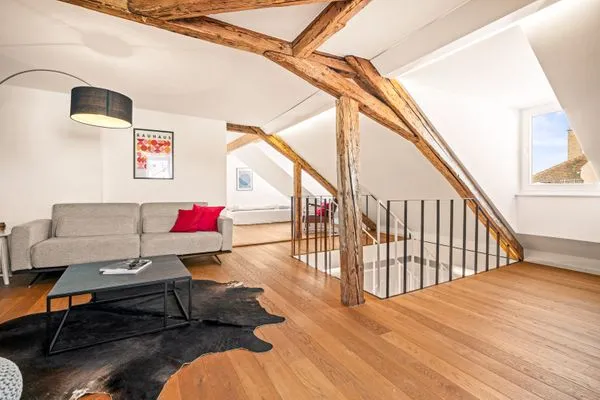  Ferienwohnung Insel-Loft Lindau Insel - Wohnbereich