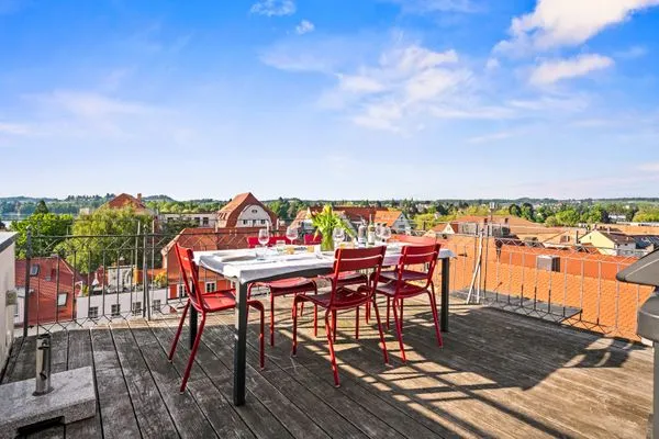  Ferienwohnung Insel-Loft Lindau Insel - Dachterrasse