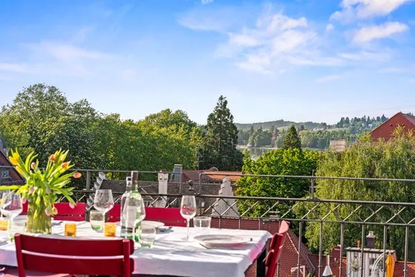 Ferienwohnung Insel-Loft Lindau Insel - Dachterrasse