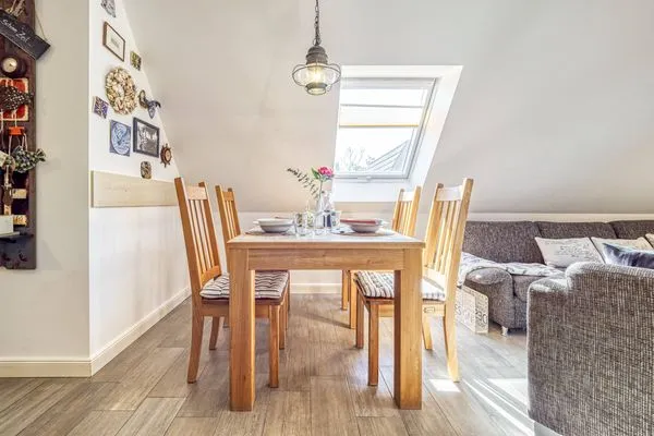 Essecke im Wohnbereich Kavelweg 9 Kavelweg 9 Whg 3 - Kavelkoje