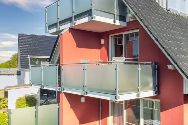 Blick auf den Balkon Kavelweg 9 Kavelweg 9 Whg 3 - Kavelkoje